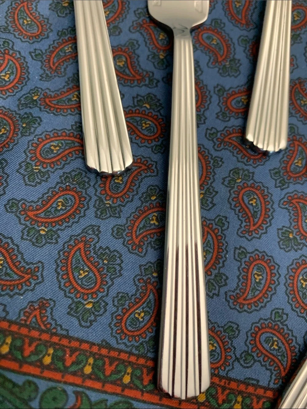 Oneida’s SANT ANDREA Viotti pattern Stainless Steel Appetizer Forks - Set of 6